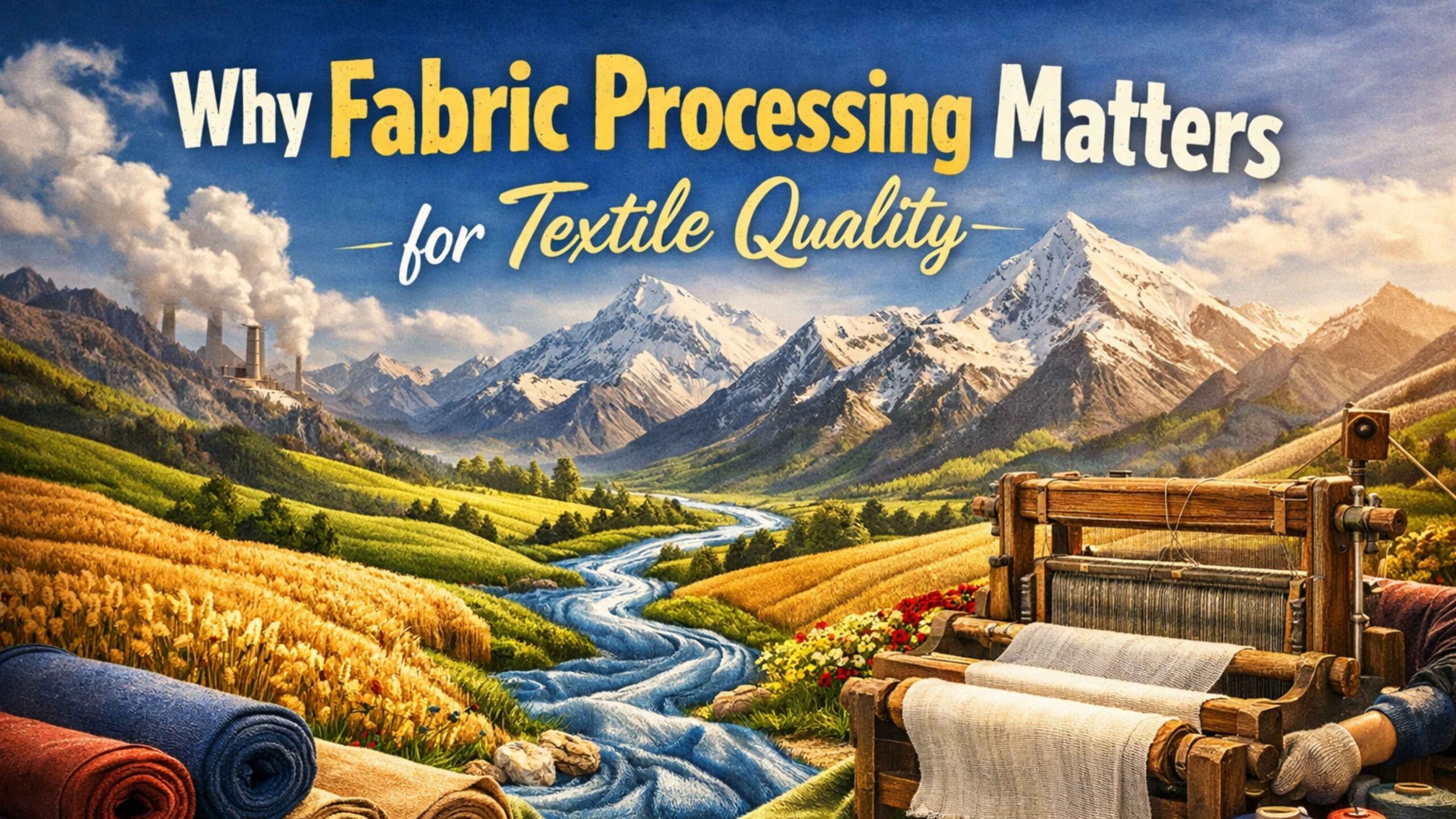 Why Fabric Processing Matters for Textile Quality